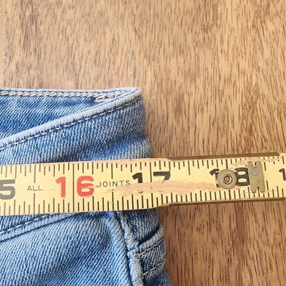 Joe's Jeans Womens 28 Light Blue Distressed Ripped Skinny Stretch Denim Ripon - Picture 9 of 10